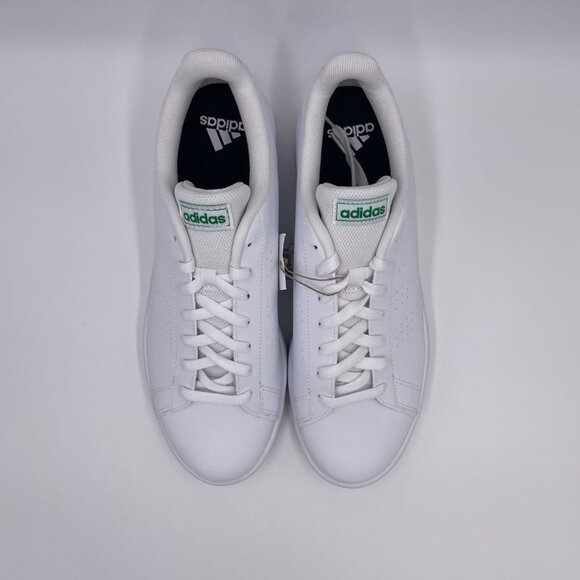 adidas Advantage Base White Men's Shoes - Picture 5 of 8